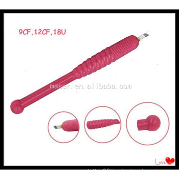 Disposable Eyebrow Microblade Manual Pen With Micro Blade Needles,Hot Sale Embroidery& Microblading Pen .